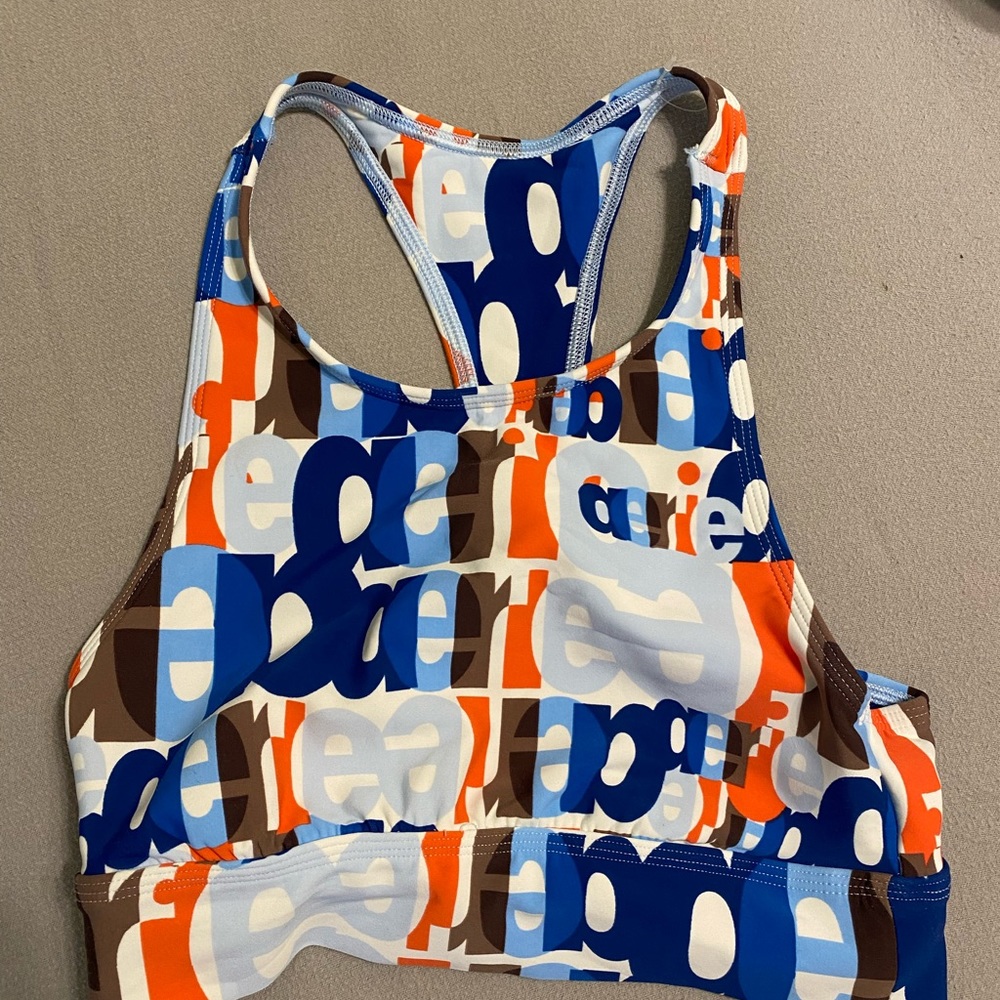 Aerie Chill Play Move Spellout Sports Bra